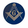 Full Color Mylar Insert - 2" Masonic Lodge